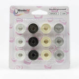 DecoBob Prewound Bobbins Size L 12ct